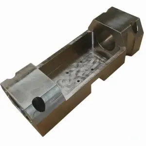 CNC-gefrästes Lagergehäuse aus Metall für den Maschinenbau